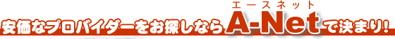 安価なプロバイダーをお探しならA-NETで決まり